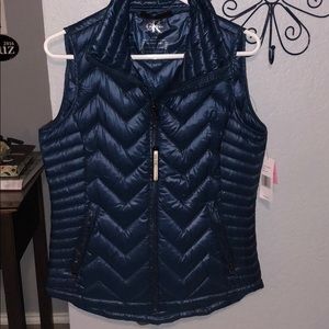 Navy Calvin Klein Vest